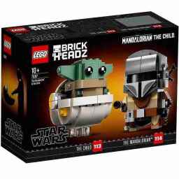 LEGO Brickheadz 75317 The Mandalorian & The Child