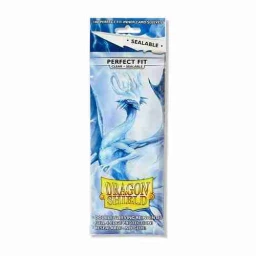100 Dragon Shield Perfect Fit Sealable Sleeves - Clear