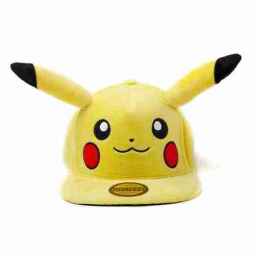 Pokemon Pikachu Plush Snapback Caps