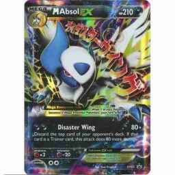 Black Star Promo - XY63 - M Absol EX (Lightly Played)