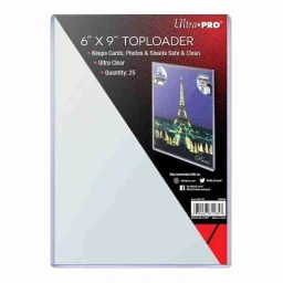 5 stk Ultra Pro - 6" x 9" Toploader