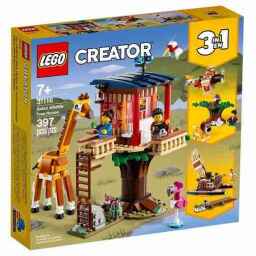 LEGO Creator 31116 Safaritrehytte med ville dyr