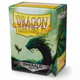 Dragon Shield Matte Sleeves - Emerald (100 Sleeves)