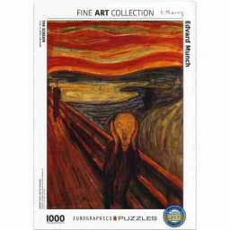 Puslespill - Munch: Skrik - 1000 brikker