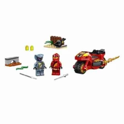 Alternative view of LEGO Ninjago 71734 Kai's Blade Cycle