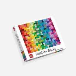 Puslespill - LEGO Rainbow Bricks - 1000 brikker