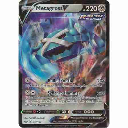 Chilling Reign - 112/198 - Metagross V