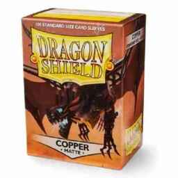 Dragon Shield Standard Matte Sleeves - Copper (100 Sleeves)