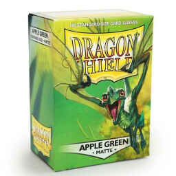 Dragon Shield Standard Sleeves - Matte Apple Green (100 Sleeves)