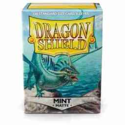 Dragon Shield Standard Sleeves - Matte Mint (100 Sleeves)