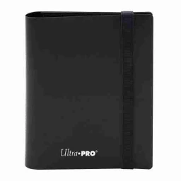 Ultra Pro - 4-Pocket PRO-Binder - Eclipse Jet Black