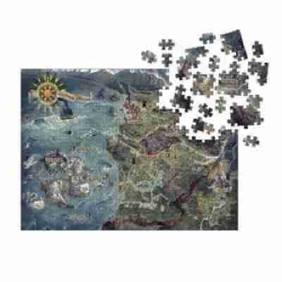 Puslespill - The Witcher 3 - Wild Hunt: World Map