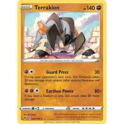 Vivid Voltage - 092/185 - Terrakion - Rare