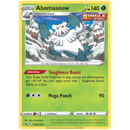 Chilling Reign - 010/198 - Abomasnow - Rare