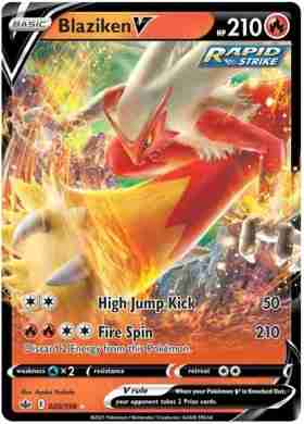 Chilling Reign - 020/198 - Blaziken V