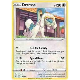 Battle Styles - 119/163 - Drampa - Rare