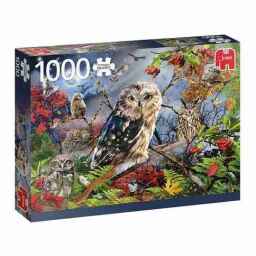 Puslespill - Owls in the Moonlight - 1000 brikker
