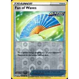 Battle Styles - 127/163 - Fan Of Waves Reverse Holo