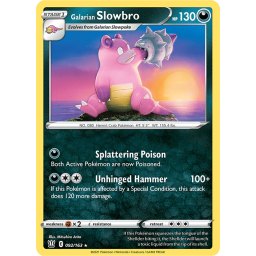 Battle Styles - 092/163 - Galarian Slowbro - Rare