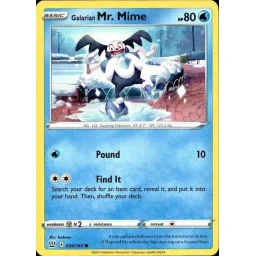 Battle Styles - 034/163 - Galarian Mr. Mime