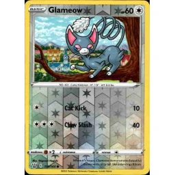 Battle Styles - 115/163 - Glameow Reverse Holo