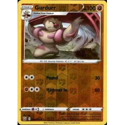 Battle Styles - 074/163 - Gurdurr Reverse Holo
