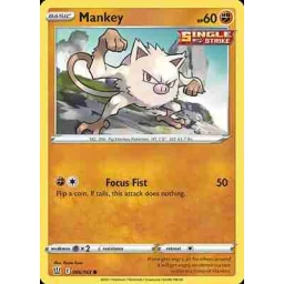 Battle Styles - 066/163 - Mankey