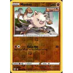 Battle Styles - 066/163 - Mankey Reverse Holo