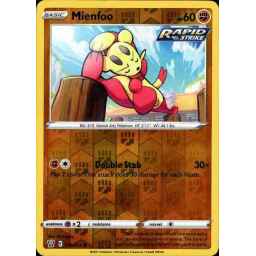 Battle Styles - 076/163 - Mienfoo Reverse Holo