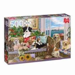 Puslespill - Furry Friends - 500 brikker