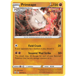 Battle Styles - 067/163 - Primeape - Rare