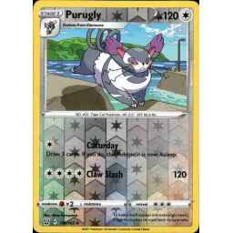 Battle Styles - 116/163 - Purugly Reverse Holo