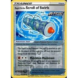 Battle Styles - 131/163 - Rapid Strike Scroll Of Swirls Reverse Holo