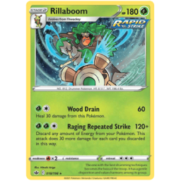 Chilling Reign - 018/198 - Rillaboom Holo