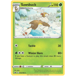 Chilling Reign - 012/198 - Sawsbuck - Rare