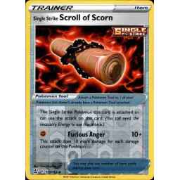 Battle Styles - 133/163 - Rapid Strike Scroll of Scorn Reverse Holo