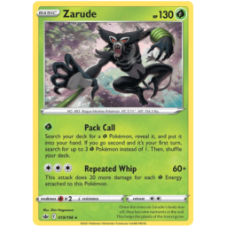Chilling Reign - 019/198 - Zarude Holo