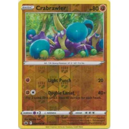 Chilling Reign - 084/198 - Crabrawler Reverse Holo