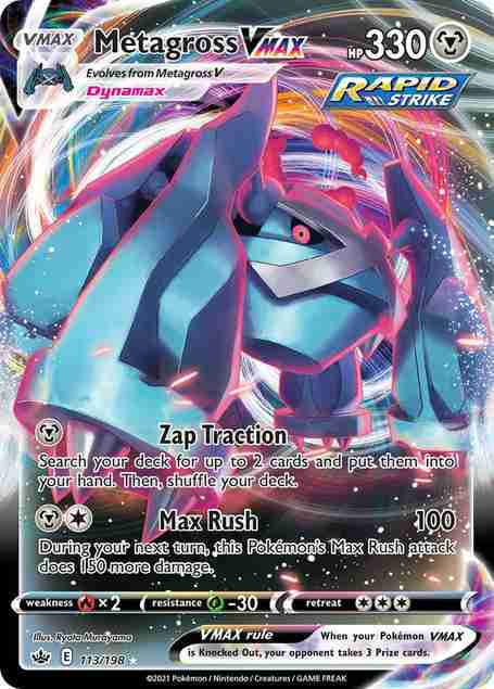 Chilling Reign - 113/198 - Metagross VMAX