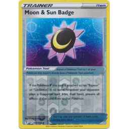 Evolving Skies - 151/203 - Moon & Sun Badge Reverse Holo