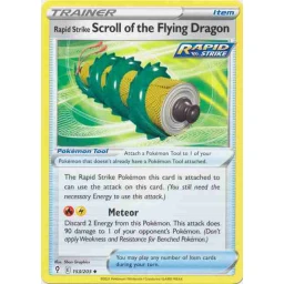 Evolving Skies - 153/203 - Rapid Strike Scroll of the Flying Dragon