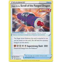Evolving Skies - 158/203 - Single Strike Scroll of the Fanged Dragon