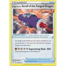 Evolving Skies - 158/203 - Single Strike Scroll of the Fanged Dragon