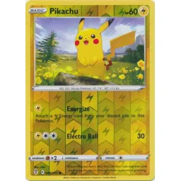 Evolving Skies - 049/203 - Pikachu Reverse Holo