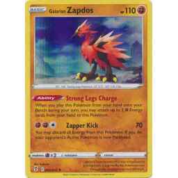Evolving Skies - 082/203 - Galarian Zapdos Holo