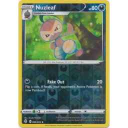 Evolving Skies - 096/203 - Nuzleaf Reverse Holo
