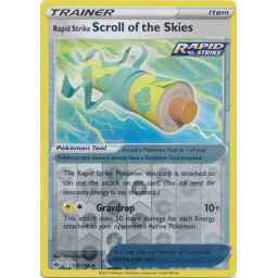 Chilling Reign - 151/198 - Rapid Strike Scroll of the Skies Reverse Holo