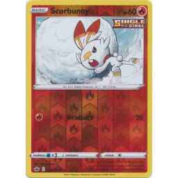 Chilling Reign - 026/198 - Scorbunny Reverse Holo
