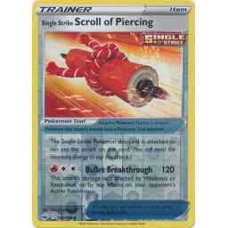 Chilling Reign - 154/198 - Single Strike Scroll of Piercing Reverse Holo