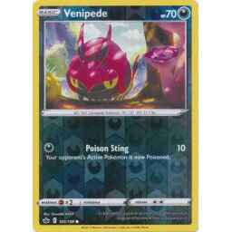 Chilling Reign - 105/198 - Venipede Reverse Holo